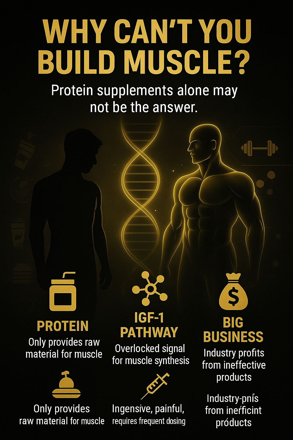 𝑶𝒇𝒇𝒊𝒄𝒊𝒂𝒍 𝑺𝒕𝒐𝒓𝒆 | IGF-1 BioMuscle® Patch（Accelerates muscle growth by reactivating the IGF-1 signaling pathway）
