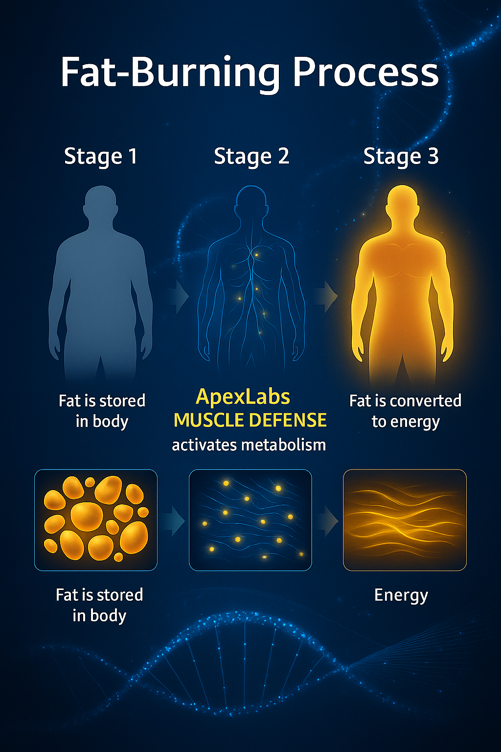NEW Muscle Defense-MUSCLE BUILDING + FAT BURNING