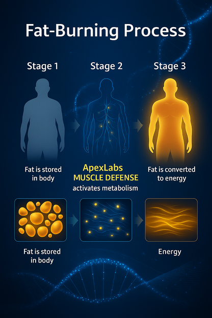 NEW Muscle Defense-MUSCLE BUILDING + FAT BURNING