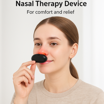 Official Store | SERYNTH®🇺🇸 Dual-Action Nasal Care Kit – Red Light Therapy Device + Anti-Allergy Nasal Spray