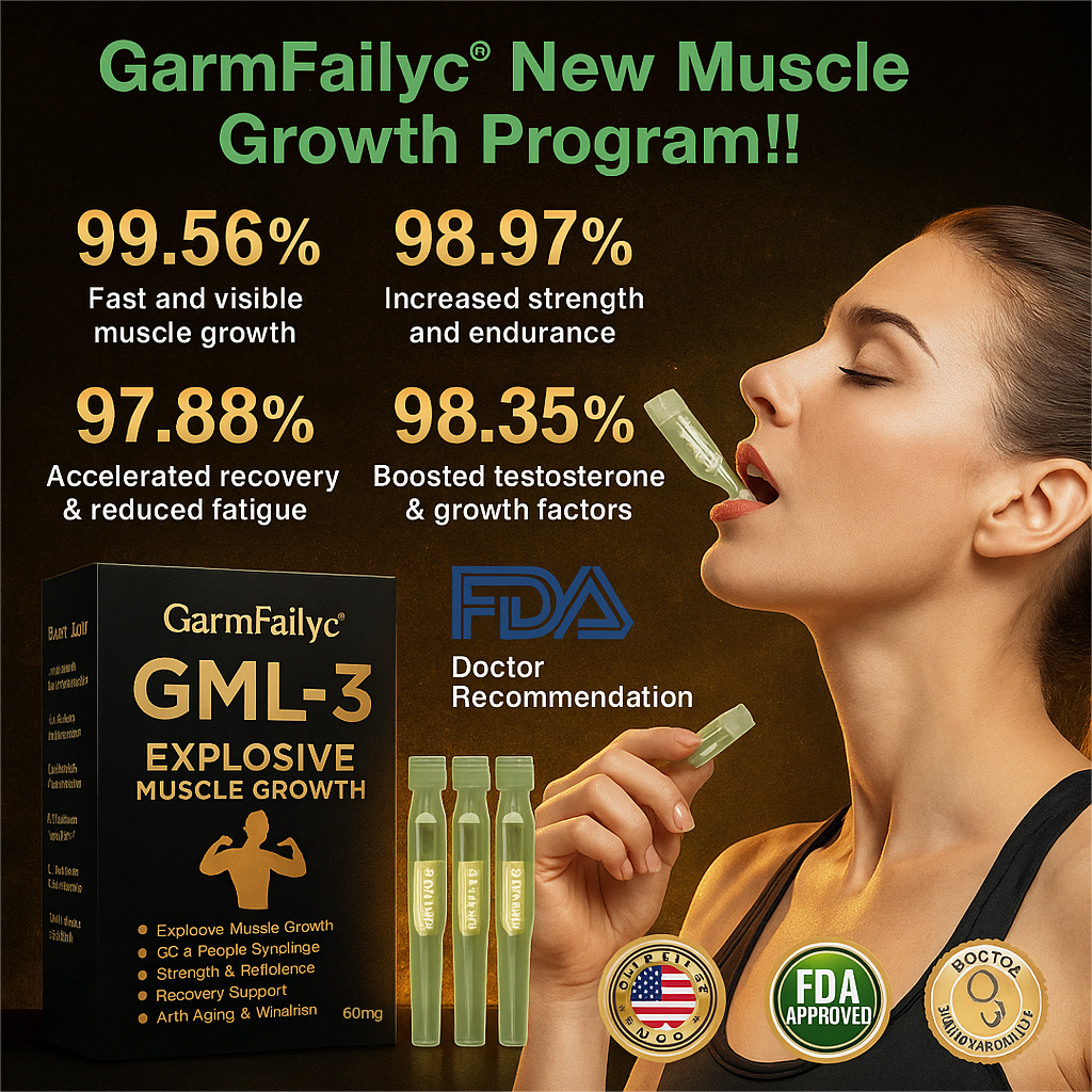 𝑶𝒇𝒇𝒊𝒄𝒊𝒂𝒍 𝑺𝒕𝒐𝒓𝒆 | 𝐆𝐚𝐫𝐦𝐅𝐚𝐢𝐥𝐲𝐜® 𝐆𝐌𝐋-𝟑 𝑺𝒊𝒙-𝒊𝒏-𝑶𝒏𝒆 𝑴𝒖𝒔𝒄𝒍𝒆 𝑮𝒓𝒐𝒘𝒕𝒉 𝑶𝒓𝒂𝒍 𝑺𝒐𝒍𝒖𝒕𝒊𝒐𝒏 (𝐉𝐮𝐬𝐭 𝐨𝐧𝐜𝐞 𝐚 𝐝𝐚𝐲, 𝐯𝐢𝐬𝐢𝐛𝐥𝐞 𝐠𝐚𝐢𝐧𝐬 𝐢𝐧 𝟕 𝐝𝐚𝐲𝐬)✅ 𝐅𝐨𝐫 𝐬𝐤𝐢𝐧𝐧𝐲 𝐛𝐨𝐝𝐲, 𝐥𝐨𝐰 𝐦𝐮𝐬𝐜𝐥𝐞 𝐦𝐚𝐬𝐬, 𝐩𝐨𝐨𝐫 𝐬𝐭𝐫𝐞𝐧𝐠𝐭𝐡, 𝐬𝐥𝐨𝐰 𝐫𝐞𝐜𝐨𝐯𝐞𝐫𝐲, 𝐡𝐨𝐫𝐦𝐨𝐧𝐚𝐥 𝐢𝐦𝐛𝐚𝐥𝐚𝐧𝐜𝐞𝐬, 𝐚𝐧𝐝 𝐦𝐨𝐫𝐞💪💪