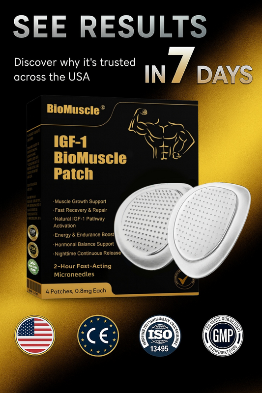𝑶𝒇𝒇𝒊𝒄𝒊𝒂𝒍 𝑺𝒕𝒐𝒓𝒆 | IGF-1 BioMuscle® Patch（Accelerates muscle growth by reactivating the IGF-1 signaling pathway）